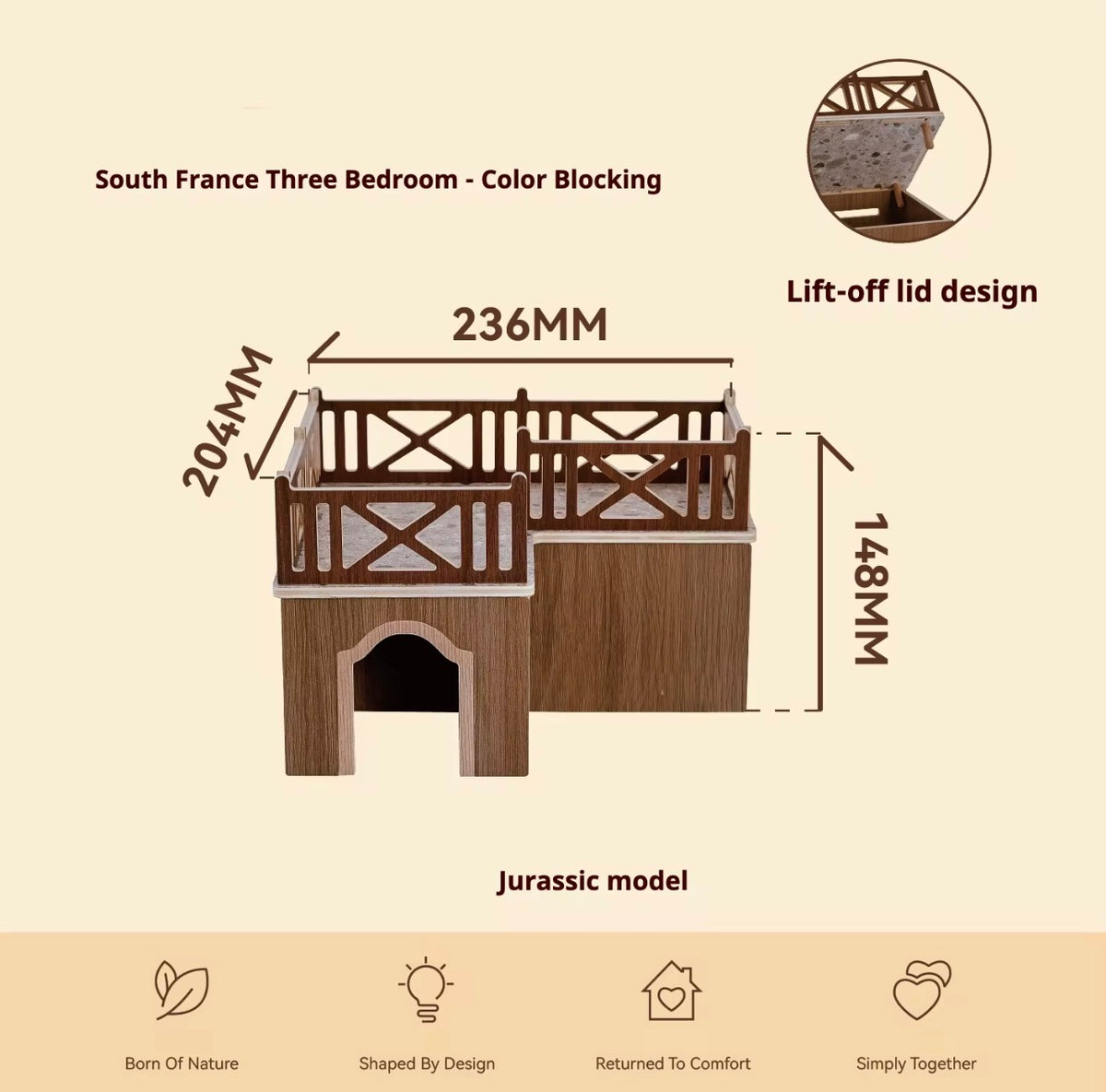 Deluxe 3 Bedroom Corner Hideaway