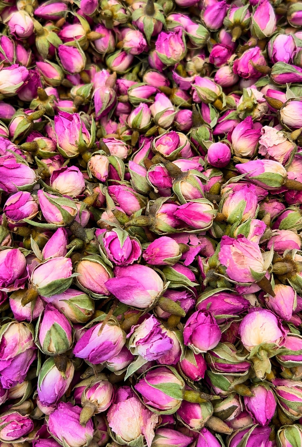 Organic Whole Pink Rosebuds Luxury Botanical Forage 50g