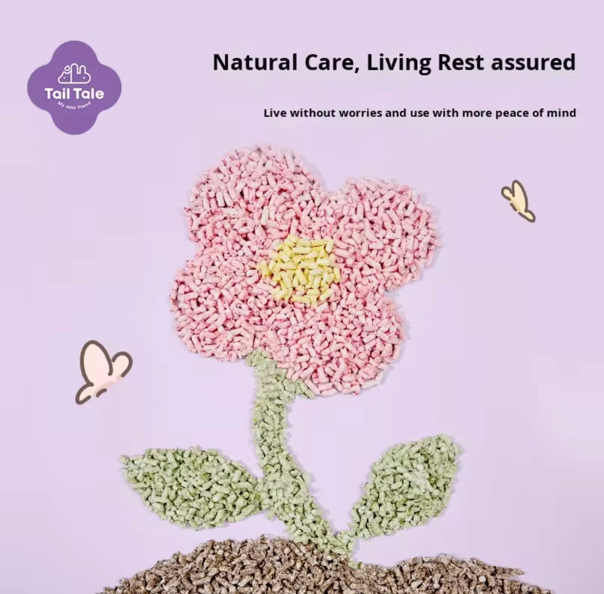 Tail Tale Landscaping Deodorising Paper Pellets Absorbent Bedding Eco Friendly