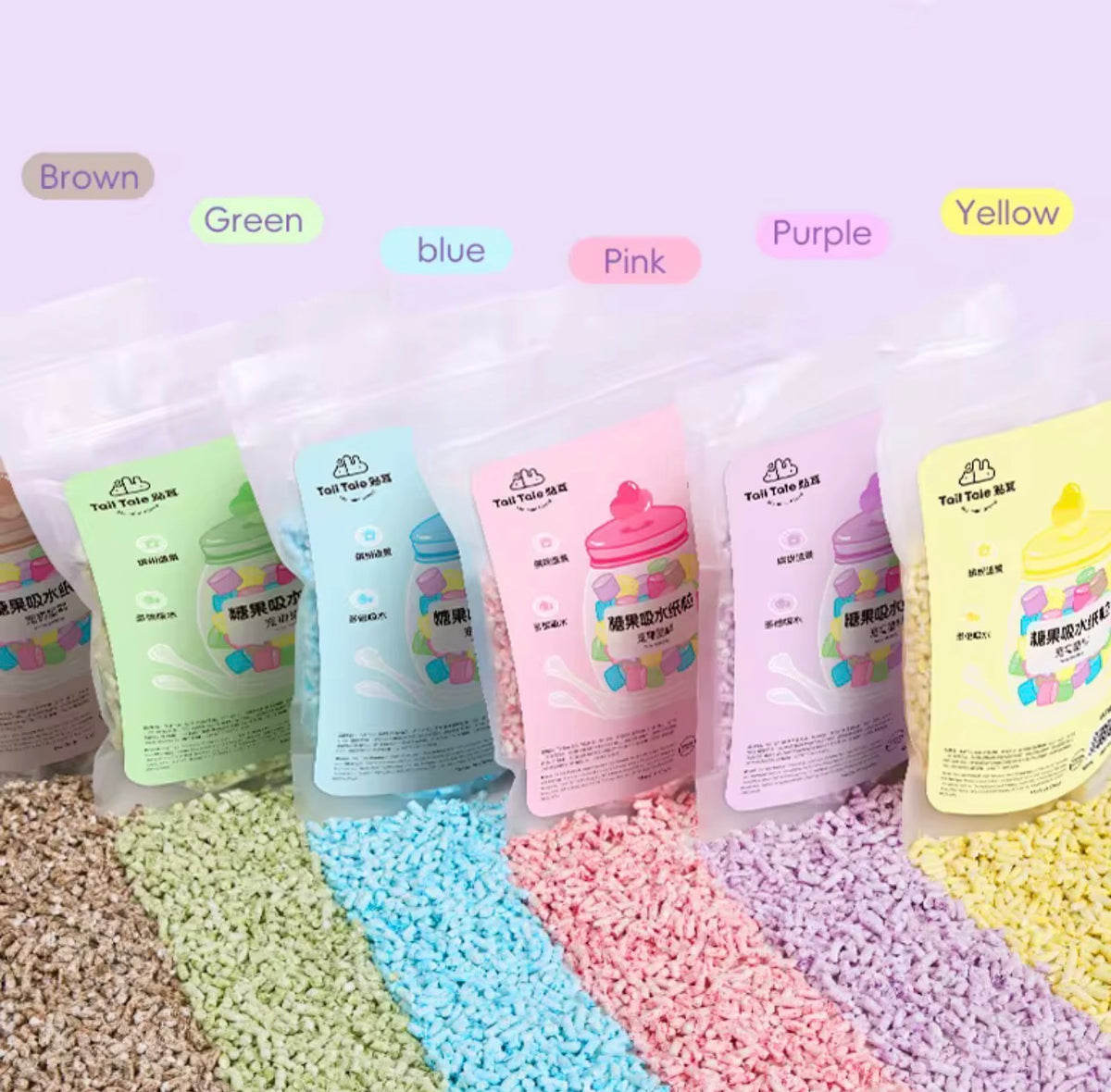 Tail Tale Landscaping Deodorising Paper Pellets Absorbent Bedding Eco Friendly