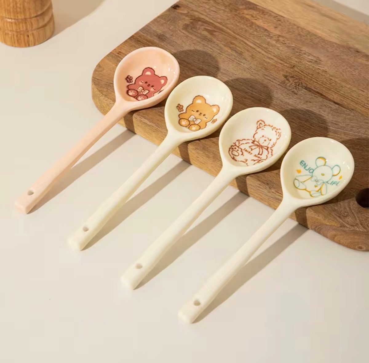 Little Pink Bear Spoon