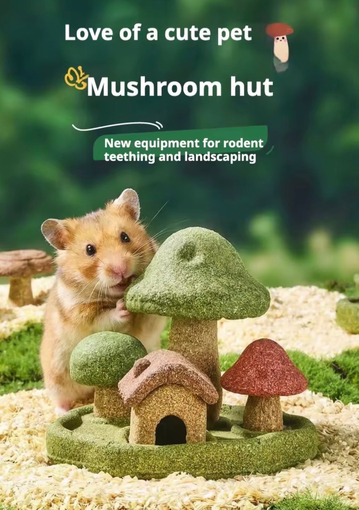 Enchanted Mushroom Village Chew