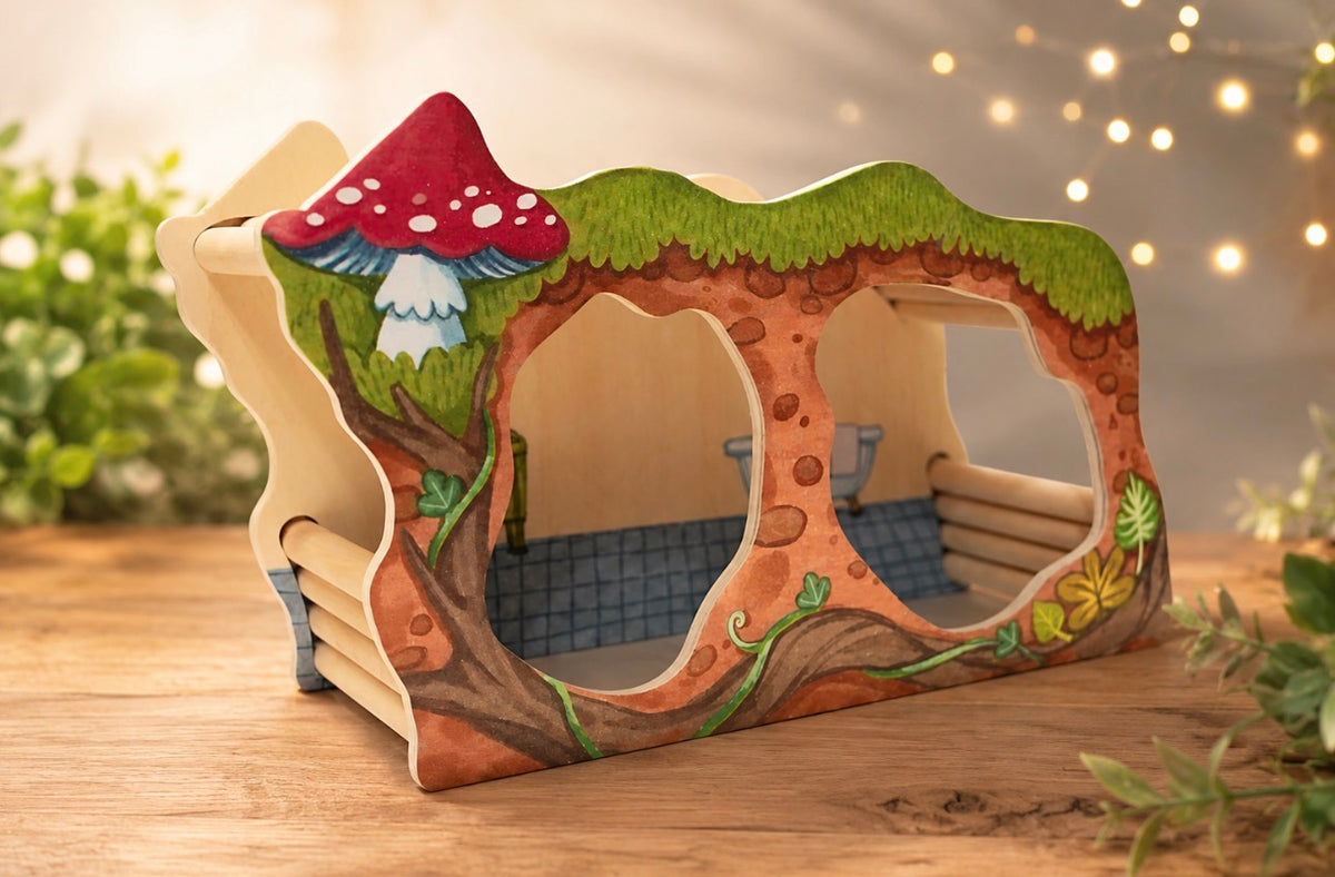 The Woodland Burrow Powder Room