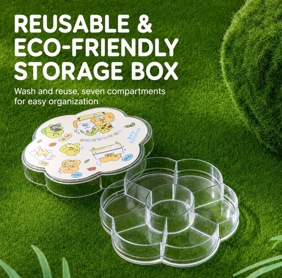 BUCATSTATE Treat Collection with Reusable Flower Storage Case