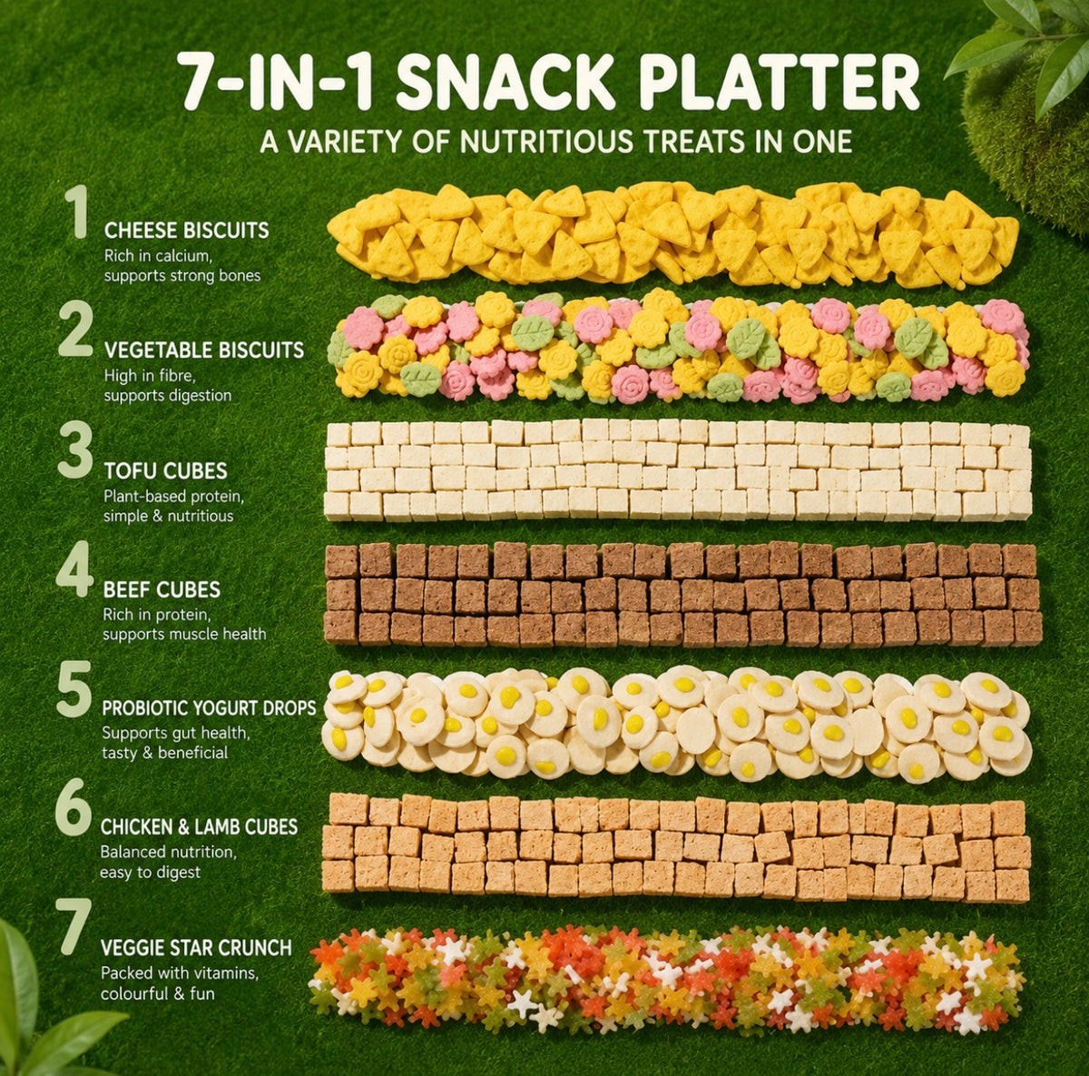 BUCATSTATE Treat Collection with Reusable Flower Storage Case