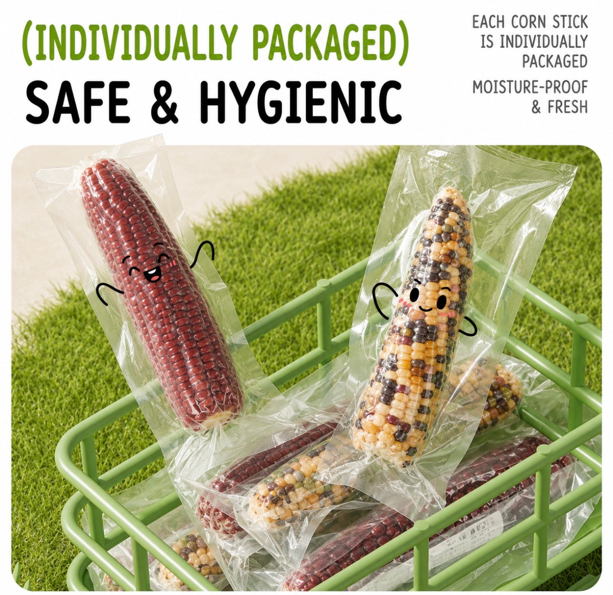 Bucatstate Natural Corn Chew Sticks